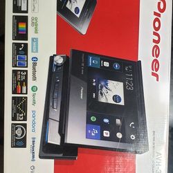 Pioneer AVH-3500NEX 1-Din 7-Inch Flip Out AV Receiver with Carplay and Android Auto


