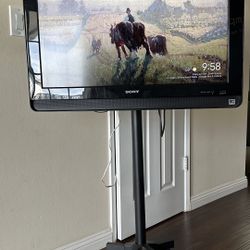 Mobile TV 32 Inch Moving Stand