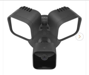 $50 - Blink Wired Floodlight Camera - Smart Security Camera, 2600 Lumens, HD Works with Alexa -