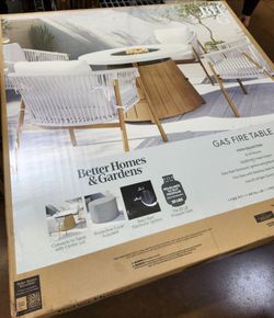 Gas Fire Table