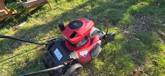 21" push mower