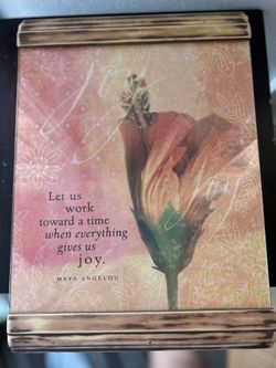 Maya Angelou quote On Frame