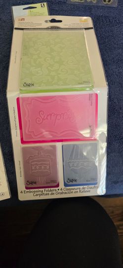 Sizzix embossing folders