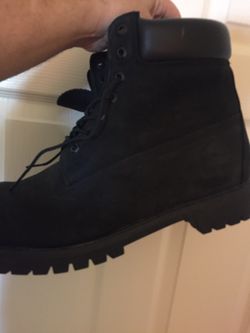 Black Timberland Boots