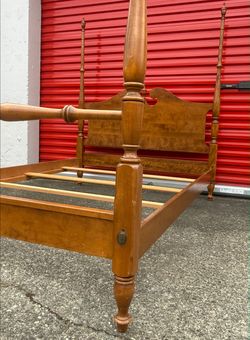 Queen Size Vintage Bed Frame- Box Spring Optional