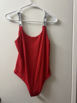 Victoria’s Secret sport Ribbed Plunge bodysuit Medium