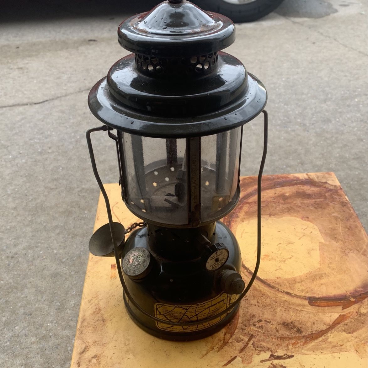 Coleman GAS Lantern   MILITARY Issued 