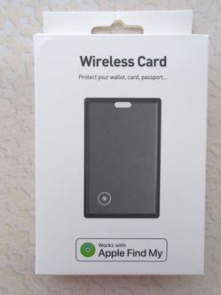 New Wireless Card Tracker