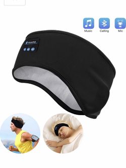 Bluetooth Sleep Headphones, Lavince Wireless Sports Headband Headphones with Ultra-Thin HD Stereo Speakers Perfect for Workout,Jogging,Yoga,Insomnia,