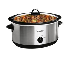 Crock-Pot 7qt Manual Slow Cooker - Silver