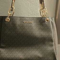 Medium Brown Authentic Michael Kors Purse 