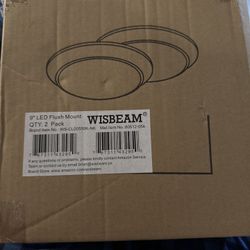 Wisbeam 9" LED Flush Mount