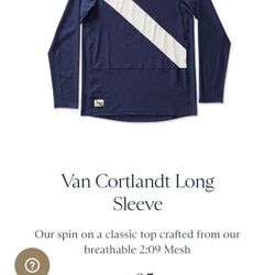 Tracksmith Long sleeve Jersey