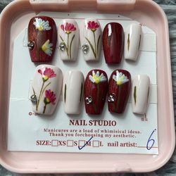 Handcrafted Press On Nails
