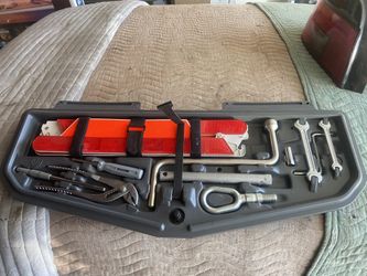 E39 Trunk tool Kit With Hazard Sign
