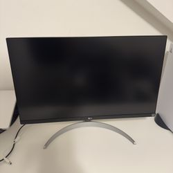 LG Ultrafine 27” 4K 60Hz Monitor 
