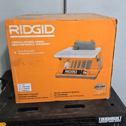 RIDGID 5 Amp Corded Oscillating Edge Belt/Spindle Sander