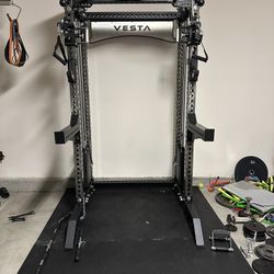Vesta Fitness PRO SERIES 2-1 Ultimate Half Rack Functional Trainer/Gym Equipment/ Home Gym/ Fitness/ FREE DELIVERY 🚚 