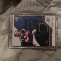 2002 RC Tom Brady Pacific Jersey Patch 