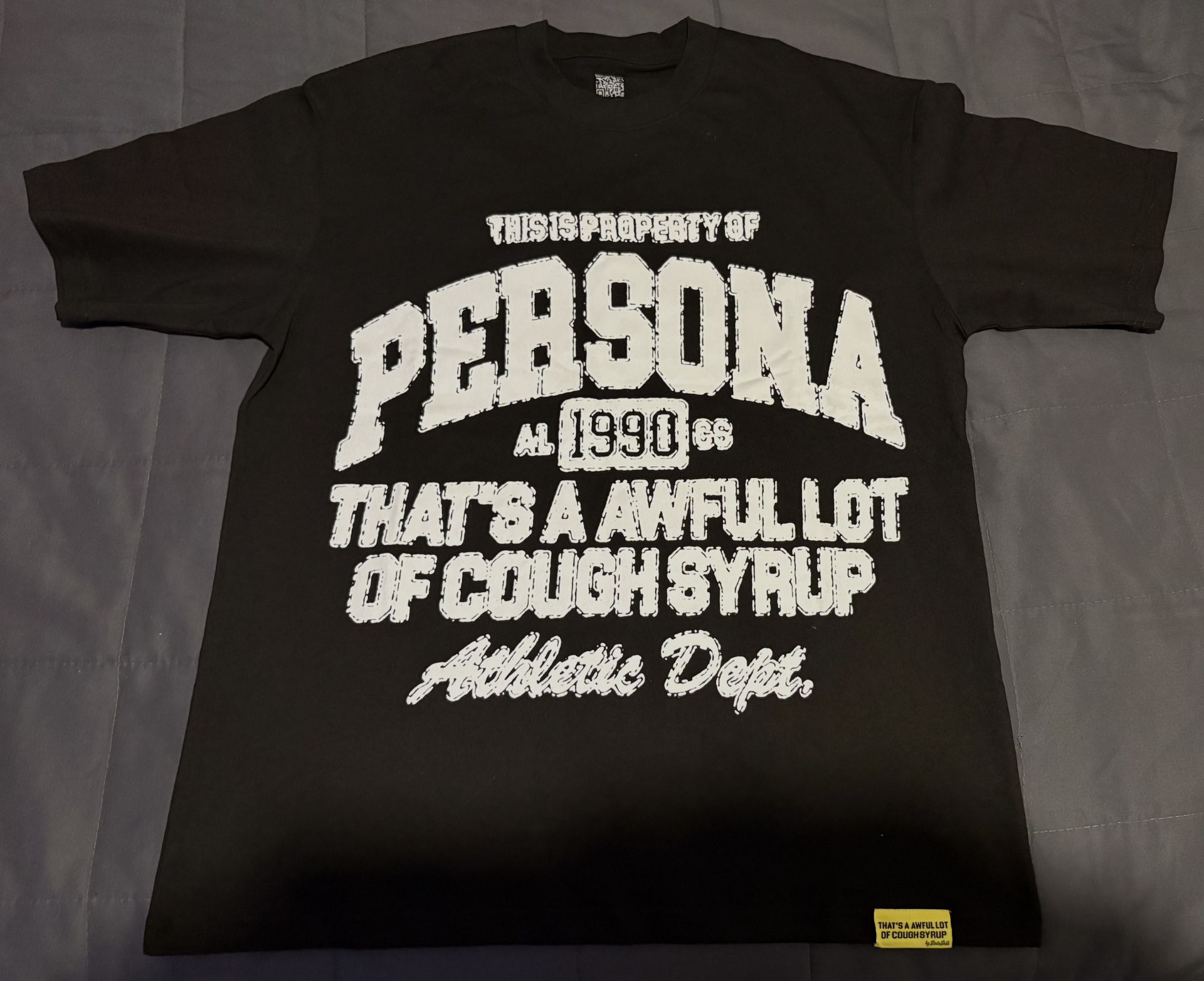 That’s An Awful Lot Of Cough Syrup T-Shirt (PERSONA EDITION)