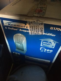 Kenmore Tower 6 Gallon Evaporative Humidifier Model 17006