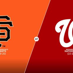 Nationals vs Giants Tickets (Lower Level)