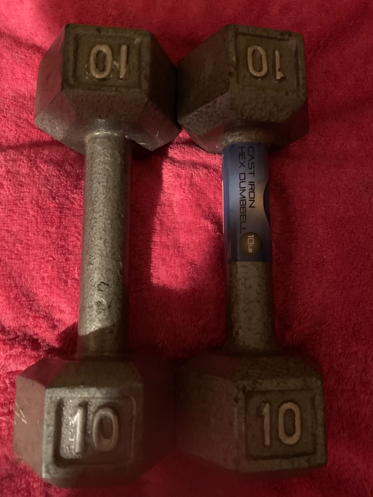 DUMBBELLS 💪, NEW 10lbs weights!