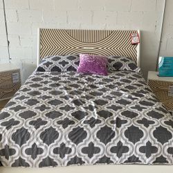 Baxton Studio Loretta 4 Pc Bedroom Set 