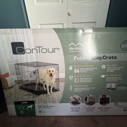Large Folding Dog Crate
