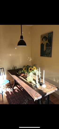 Antique Industrial Table