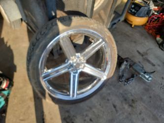 24s IROCKS Grate Shape No Curb Rash Tires Are Ok