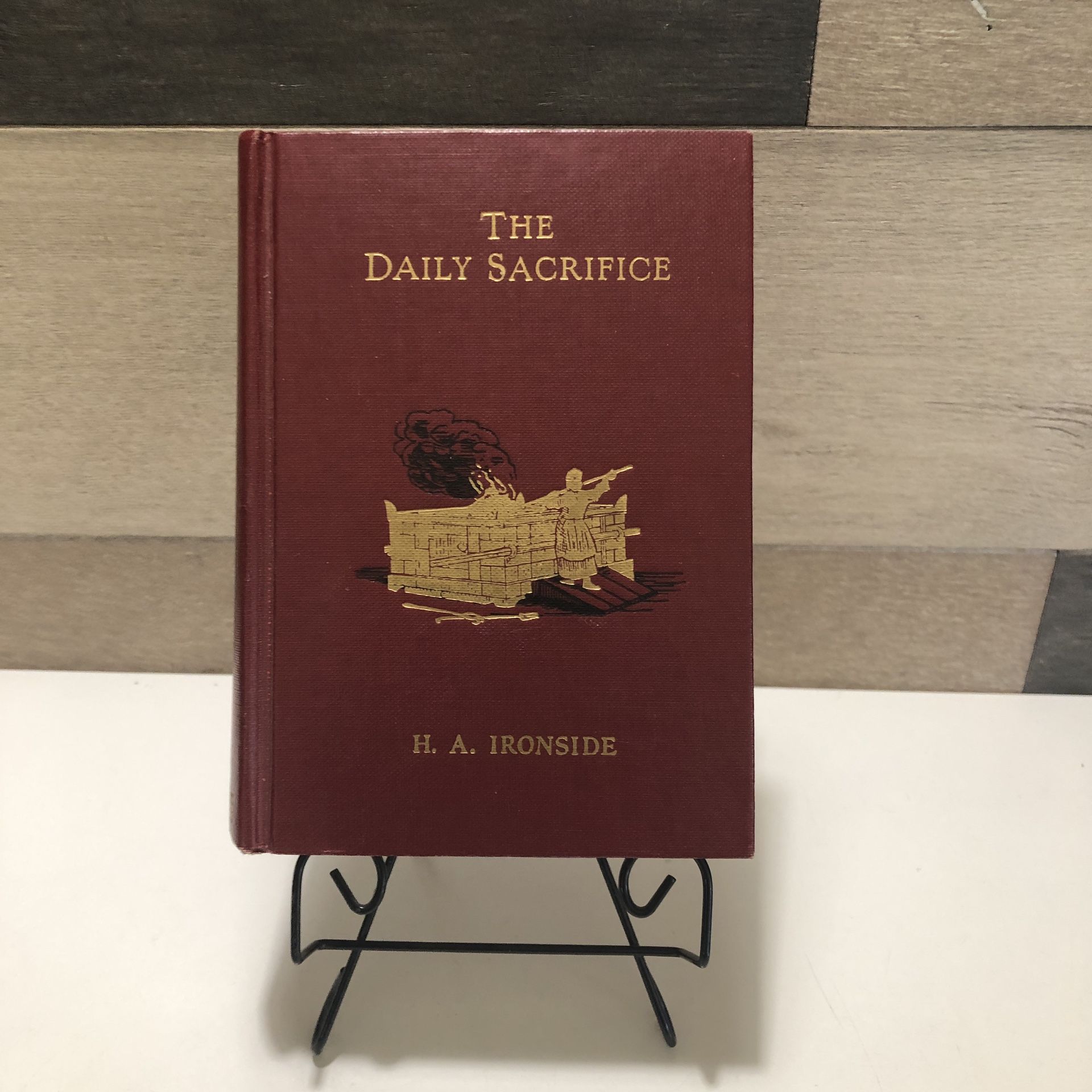 RARE The Daily Sacrifice Daily Meditations on the Word of God 1965 2nd Print HC HCDJ - H.A. Ironside