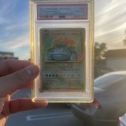 Psa 10 25th Anniversary 2021 Pokemon Japanese Venusaur Holo 