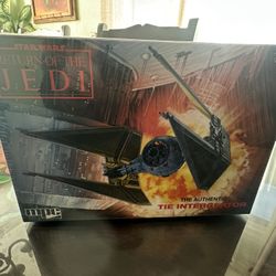 MPC Star Wars Return of the Jedi TIE Interceptor Unassembled Model Kit