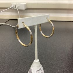 14kt Hoop Earrings