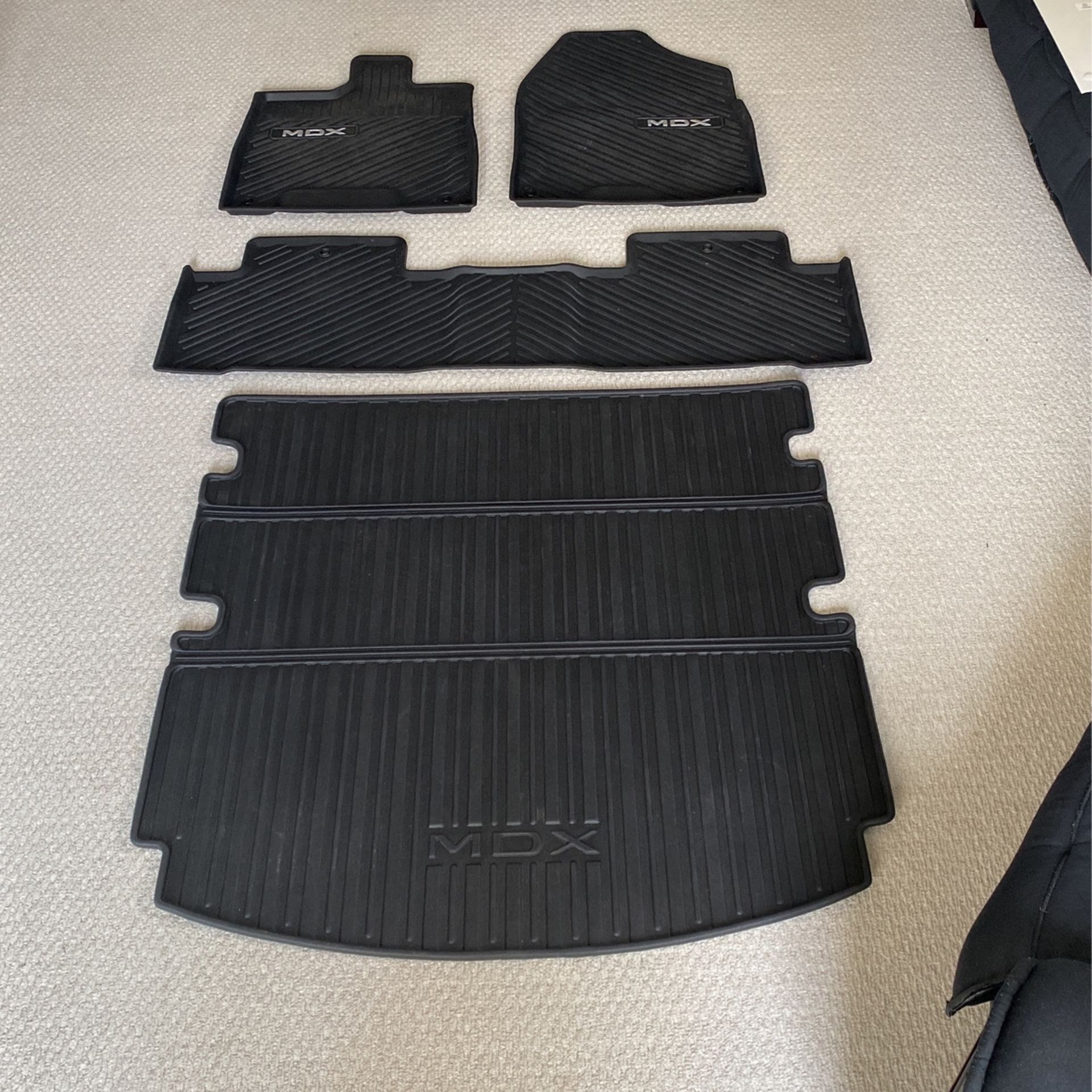 All Whether Floor Mats For Acura MDX 2014 Thru 2020 Brand New Originally Paid $475.00 Asking For $150.00
