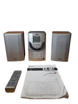 Teac EX-M1 CD Cassette Receiver System Stereo w/ Remote + Manual