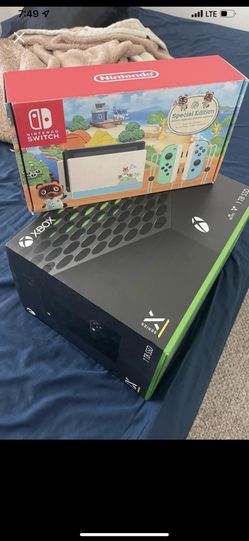 Xbox X Like New Used Like 3 Times And Nintendo Switch