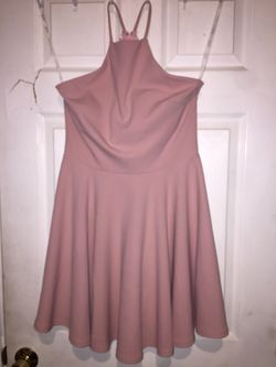 ✨BLUSH DRESS SIZE:L✨