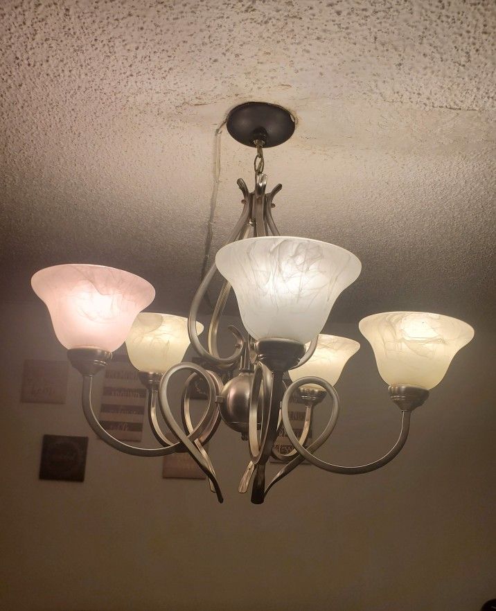 light Chandelier 5 lamp