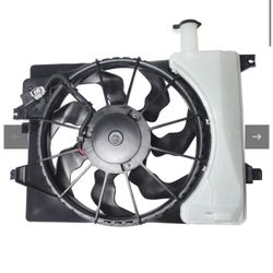 2014-2017 Radiator Condenser Cooling Fan Hyundai Elantra Kia Forte HY3115152 TYC623510