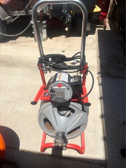 RIDGID K-400-T2 drain cleaning drum machine Works great a firm on price