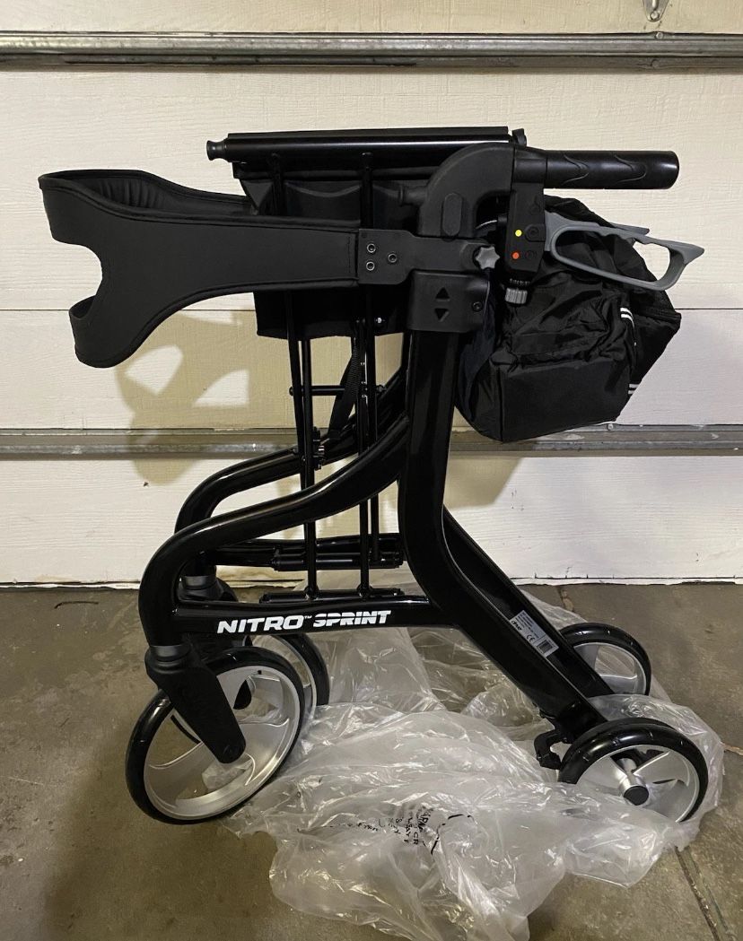 Drive Medical Nitro Sprint Rollator Walker Seniors