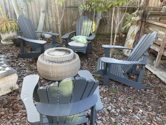 Patio Chairs - 5/8 Thick Composite Wood