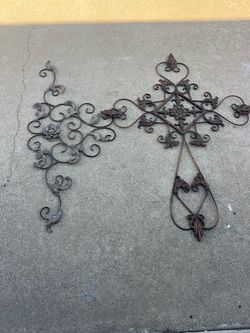 Metal wall decorations