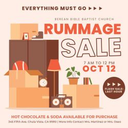 RUMMAGE SALE