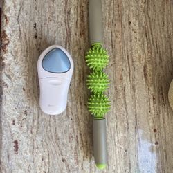 2 Massagers  One Is Brookstone Electric  