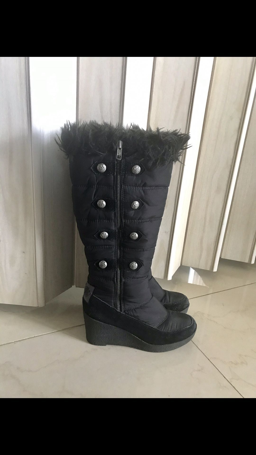 JUICE COUTURE WOMEN’S WEDGE BOOTS SUZE 7.5