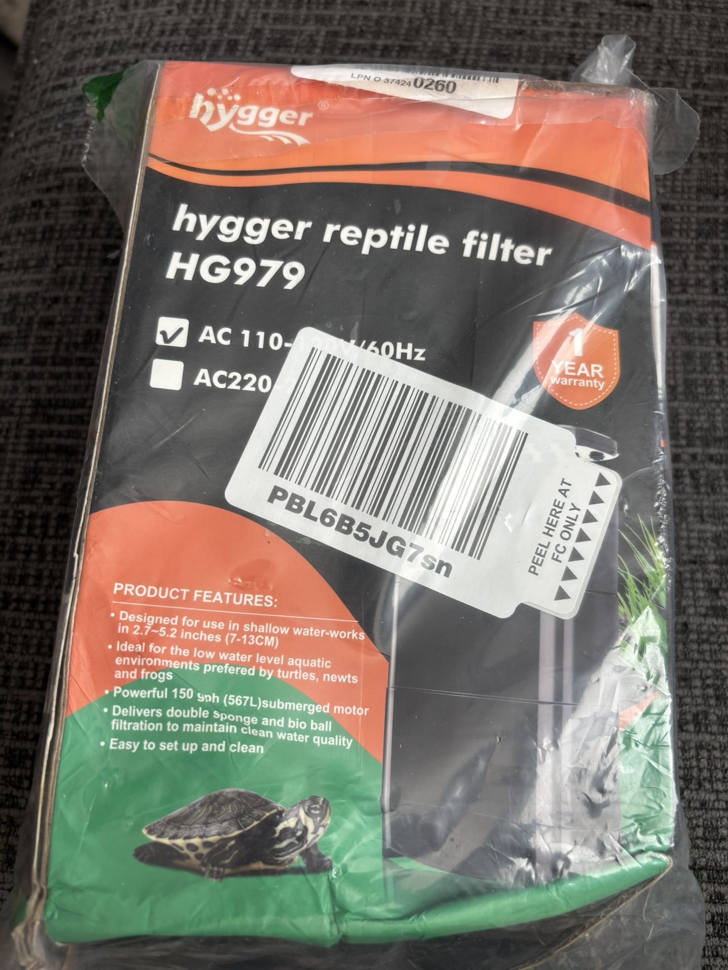 reptile filter