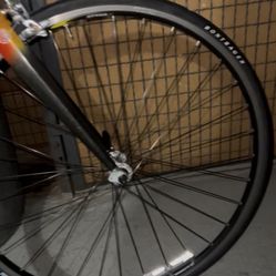 A trek racing bike